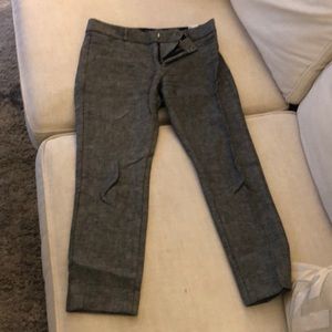 Banana Republic Grey Sloan crop pants